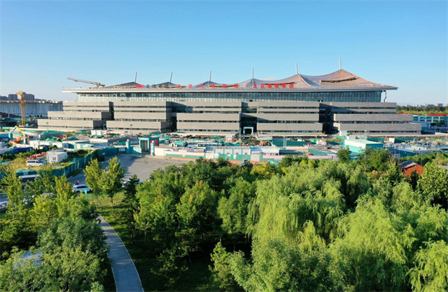 北京城市副中心圖書館、博物館、劇院同時(shí)收尾