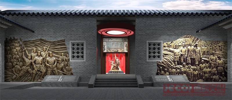 在紅色展館設(shè)計(jì)中如何展示黨員干部的學(xué)習(xí)風(fēng)氣和終身學(xué)習(xí)的理念？