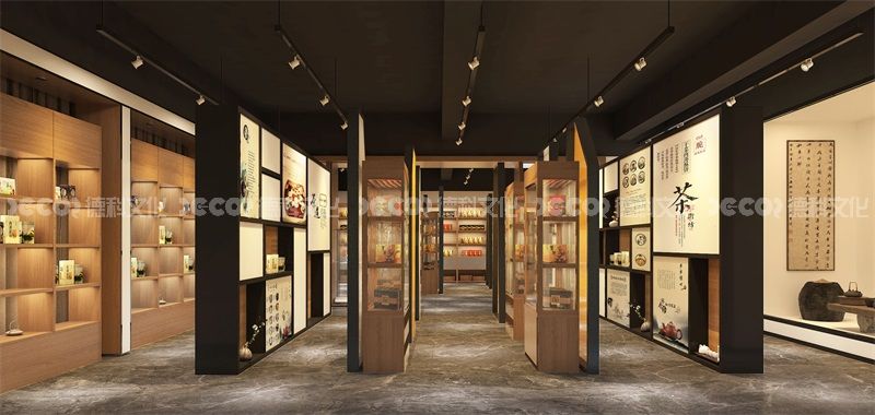 茶文化展館設(shè)計中應(yīng)該考慮哪些展示茶葉與傳統(tǒng)建筑的元素？