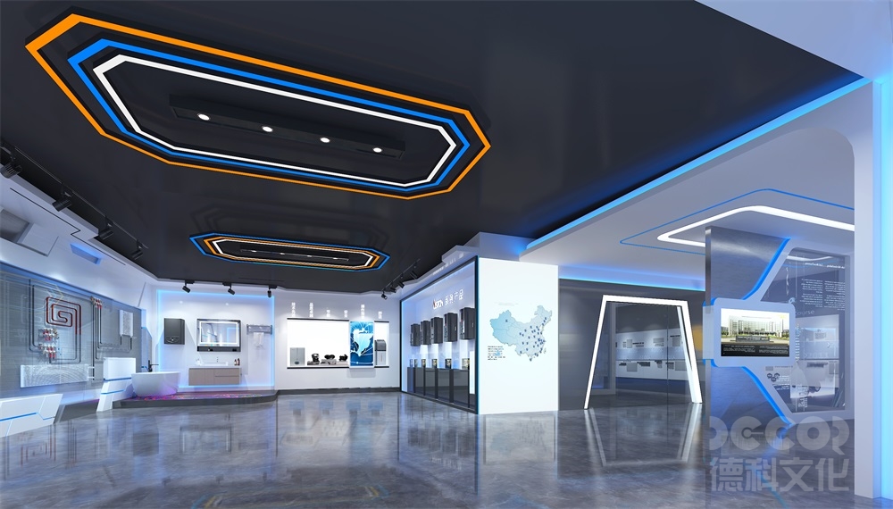 電器展館裝修中如何運(yùn)用展示柜和展示架展示產(chǎn)品的不同系列和型號(hào)？